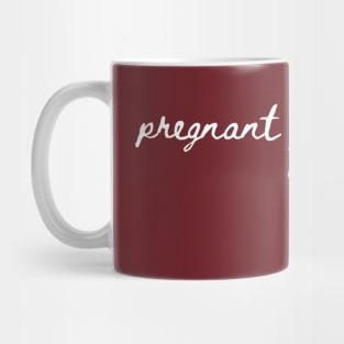 Pregnant Girl Summer Mug